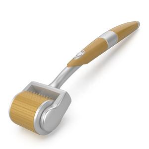 Vendita calda Microneedling GTS rullo 192 <span class=keywords><strong>Derma</strong></span> rullo d'oro titanio disco ago terapia di grado medico Microneedling - Product Image 5