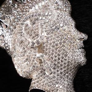 Pendentif personnalisé Hiphop pour homme en moissanite, argent 925, breloque 3D double face, plaqué rhodium, style Iced Out - Product Image 4