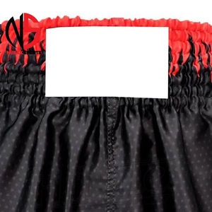 กางเกงมวยไทยชาย ดีไซน์ล่าสุด กันยับ ราคาประหยัด ขายดี ระบายอากาศได้ดี คุณภาพสูง ตัดเย็บตามสั่ง - Product Image 4