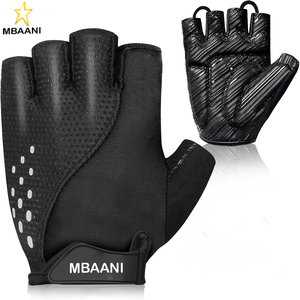 Gants de vélo avec coussinet antidérapant et absorbant les chocs, légers, confortables, gants de vélo demi-doigts - Product Image 1