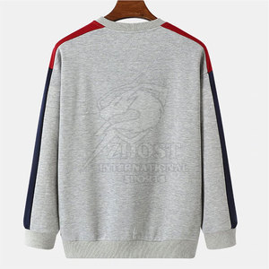 เสื้อสเวตเชิ้ตผู้ชายพิมพ์โลโก้ตามสั่งขายส่ง คอกลมทรงหลวม โอเวอร์ไซส์ - Product Image 5