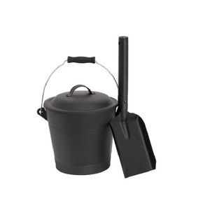 Nouvel Arrivage : Seau à Charbon en Fer, Accessoire pour Cheminée et Brasero, Bac à Cendres, Seau à Charbon, Taille, Forme et Couleur Personnalisables - Product Image 3