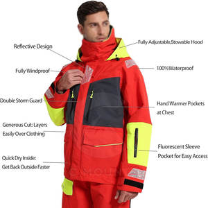 Vêtements de navigation performants, résistants à l'eau, à séchage rapide et respirants pour les sports nautiques et les activités en mer - Product Image 3