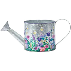 Arrosoir en acier galvanisé de qualité supérieure, style antique, à long bec amovible, pour l'arrosage des plantes de jardin intérieures et extérieures - Product Image 2