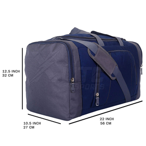 Unisex Oxford Duffle <b>Bag</b> Rectangular Shape Zipper Closure Multiple <b>Compartments</b> Shoulder Strap 36 56L Large Capacity Workout - Product Image 3
