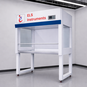 Haut-paradis de sécurité horizontal à flux laminaire ELF-4SS AeroShield avec banc de travail en acier inoxydable - Product Image 2