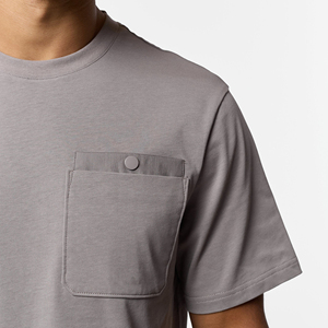 Camiseta de Algodón 100% de Alto Gramaje, Lisa, Cuello Redondo, de Alta Calidad, Estilo Urbano, para Personalizar - Product Image 5
