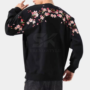 เสื้อสเวตเชิ้ตปักลายผู้ชาย แบรนด์ส่วนตัว MOQ ต่ำ ขายดี สินค้ามาใหม่ 2026 เสื้อสเวตเชิ้ตปักลาย - Product Image 4
