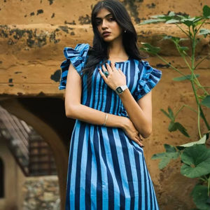 Antique Designer Looking Party outfit <b>item</b> in Antique Birthday wearing Bohemian Maxi Dresses for Summer and Spring Printed set - Product Image 1