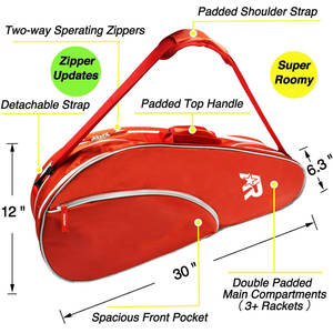 Bolsas para kit de pádel de estructura simple y aspecto limpio, bolsas para kit de pádel para almacenamiento, bolsas para kit de pádel - Product Image 2