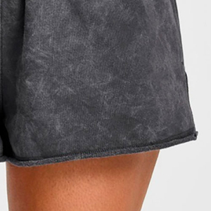 Producto Popular al por Mayor, Pantalones Cortos de Verano para Mujer, Multicolores, Cintura Alta, Lavado Ácido, Transpirables, 100% Algodón, Servicio OEM - Product Image 6