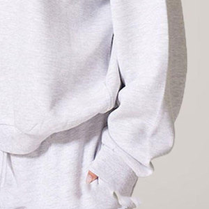 Custom Embroidered Logo High Quality Soft Fleece Drop Shoulder Plain Sport <b>Jumpers</b> High Neck Quarter Zip <b>Pullover</b> Oversized - Product Image 5