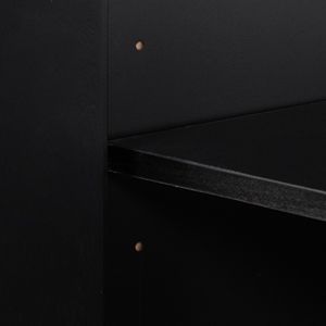 Mobile bagno retrò Espresso da 36 pollici con lavabo integrato e set di armadietti contenitore - Mobiletto bagno retrò Espresso - Product Image 2