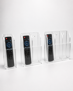 Moderno y Elegante Organizador de Control Remoto Acrílico Multiusos, Organizador de Sobremesa con Estilo para TV, Aire Acondicionado, Sala de Estar, Oficina en Casa - Product Image 3