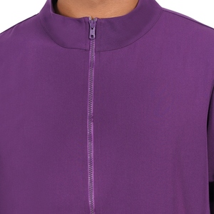 Blouse d'hôpital personnalisée avec logo pour hommes, en polyester et coton de haute qualité, poches avant, fermeture à manches longues, blouse d'hôpital pour femmes - Product Image 6