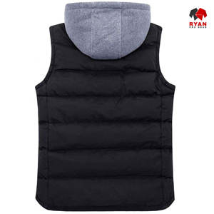 Gilet matelassé imperméable et respirant personnalisé Ryan Pro Gear pour hommes, qualité supérieure avec logo personnalisé, conception ODM OEM - Product Image 4