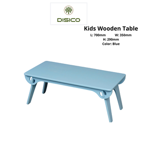 Mesa Infantil de Madera, Diseño Cuadrado, Estilo Escandinavo, Resistente para Bebés y Niños - Product Image 2