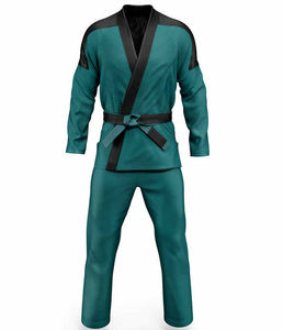 Uniforme de Jiu Jitsu para hombre hecho a medida, cosido, personalizado, antiarrugas, transpirable y cómodo para adultos. - Product Image 1