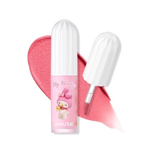 Amusa la tinta di velluto in polvere di rossetto vegano coreano in edizione limitata [la mia melodia e Kuromi] 2 opzioni disponibili - Product Image 1
