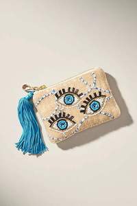 Bolso de mano elegante de alta calidad con bordado estilo bohemio y perlas, con cuentas hechas a mano para novias, disponible para la venta. - Product Image 2