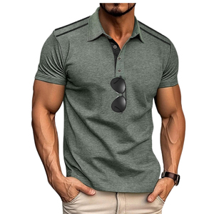 Polo Casual de Manga Corta, Premium, Transpirable, de Algodón Suave, Cómodo, Ligero, Elegante y Moderno - Product Image 6