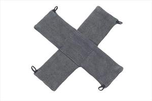 Foldable Fabric Desk Organizer Pen Holder <b>Basket</b> for Office Home Storage - Product Image 2