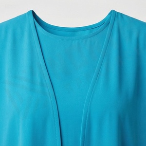 Abaya personnalisée de haute qualité, Ramadan, luxe, islamique, musulmane, kaftan, robe longue pour femmes, couleur personnalisée, nouveau style - Product Image 4