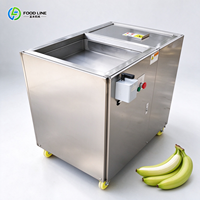 Industriële bananenschilmachine met lage schadetpercentage, automatische bananenpeller voor fruitverwerkingslijn