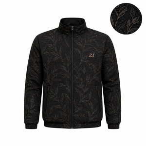 Custom Logo Embroidery Men's <b>Jackets</b> Full Zip Lightweight Waterproof Unisex Outerwear Premium Fashion Factory Direct Bulk Supply - Product Image 2