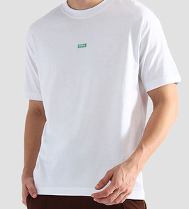 T-shirt sportif à manches courtes pour homme, coupe ajustée, séchage rapide, couleur unie, col rond, tricoté en polyester, pour les activités sportives - Product Image 5
