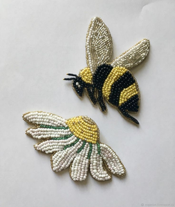 Broche de Mariquita Roja Bordado a Mano con Hilo, Joyería de Moda de Calidad Genuina, para Regalo de Boda o Fiesta Infantil - Product Image 6