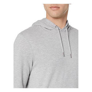 Best Selling Winter Polyester Cotton <b>Blend</b> Vintage Custom Printed French Terry Embroidery High Quality Unisex Fleece Hoodie - Product Image 4