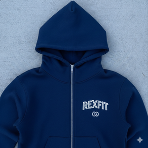 Sudadera con Capucha Personalizada con Pedrería, 500 GSM, Estilo Urbano, Fabricante de Alta Calidad, Sudadera con Capucha Extra Grande con Cierre y Hombros Caídos - Product Image 4