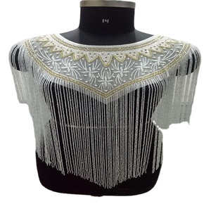 Robe Kaftan décontractée pour femme Kanya Libas, en lin, avec imprimé en relief multicolore, style Inde et Pakistan - Product Image 1