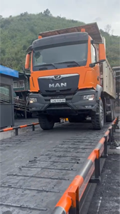 Pont-bascule pour camions de 80 tonnes, système de pesée 12x3,2m, balance de pesée pour camions lourds, durée de vie supérieure à 10 ans - Product Image 1