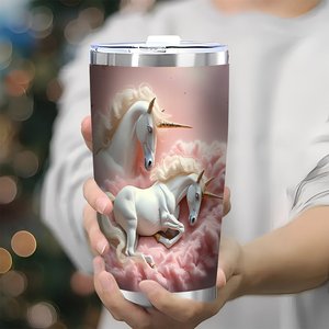 Stainless Steel Tumbler 20oz Double Wall Vacuum <b>Insulated</b> Reusable <b>Cup</b> For Daily Use - Product Image 3