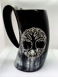 Meilleur Chope à Boire en Corne de Viking Personnalisée de Luxe, Polie, pour Décoration de Mariage et Cadeau, Utilisation à Domicile, à l'Hôtel, au Restaurant - Product Image 5