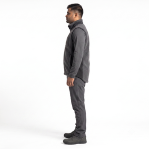 Chaleco de Caza de Forro Polar Sherpa de 320 g para Hombre, Chaqueta sin Mangas Táctica de Capa Media - Product Image 3