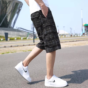 Pantalones Cortos Casuales de Algodón para Hombre, Moda 2022, Venta al Por Mayor - Product Image 3