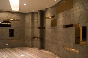 Revêtement mural en pierre naturelle flexible à prix compétitif, épaisseur 2 mm, design rustique, formes blocs et carreaux pour usage extérieur - Product Image 5