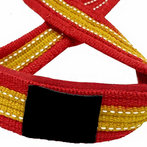 Figure 8 Weight Lifting Straps Adjustable Lightweight Breathable Cotton Anti-Slip Portable for Gym & <b>Strength</b> <b>Training</b> - Product Image 2