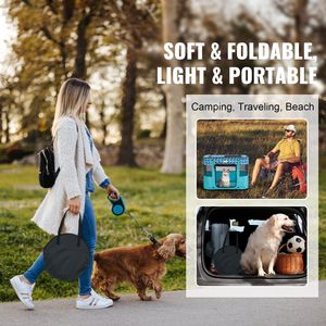 <b>Foldable</b> Pet Playpen 32FT X 24FT X 22FT Portable <b>Dog</b> <b>Crate</b> Kennel Waterproof 600D Oxford - Product Image 2