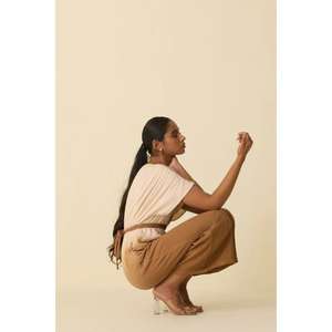 Caftán Ombre para Mujer, Largo hasta el Suelo, Cintura Natural, Lavable, Elegante, Informal, para Fiestas - Product Image 2