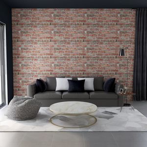 10 pz pannelli murali EPS 3D con Design in mattoni rossi pannelli decorativi accattivanti - Product Image 1