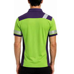 เสื้อโปโลแขนสั้นสำหรับผู้ชาย ผ้าเนื้อนุ่ม ระบายอากาศได้ดี สวมใส่สบาย เหมาะสำหรับธุรกิจและลำลอง - Product Image 4