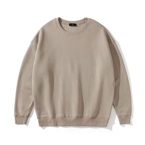 เสื้อสเวตเชิ้ตคอกลมสไตล์วินเทจสำหรับผู้ชาย เนื้อผ้านุ่มสบาย แขนยาว สวมใส่สบายๆ สไตล์สตรีทแวร์ ทรงหลวม ผ้าฟอก ใส่ได้ทุกวัน - Product Image 4