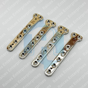 RAICES ENTERPRISES Placa de Bloqueo Ortopédica de 2.4mm, 2x5 Orificios, Acero Inoxidable, Certificación CE Clase II, Certificación ISO 13485, Veterinaria - Product Image 4