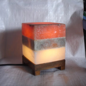 Lámpara de Sal Rosa del Himalaya Premium, Cristal Natural Decorativo, Luz de Roca Portátil Hecha a Mano, Ionizador Natural Purificador de Aire para Spa - Product Image 1