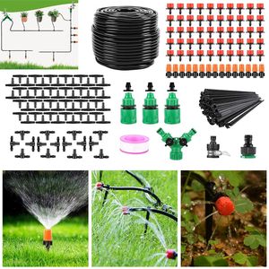 Kit Sistema di Irrigazione Automatico da Giardino 164FT, Kit Irrigazione a Goccia e Nebulizzazione per Piante, per Serre e Aiuole, Include P - Product Image 2