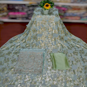 Nouvel ensemble de mode somalienne Fransawi Dirac 2026 avec motifs floraux, respirant et écologique pour un usage décontracté - Product Image 1